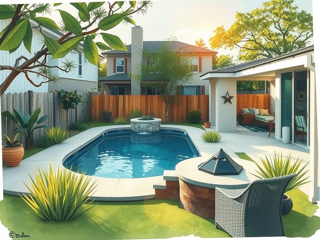 Pool Elimination Services Redeﬁne Denton Texas Homes