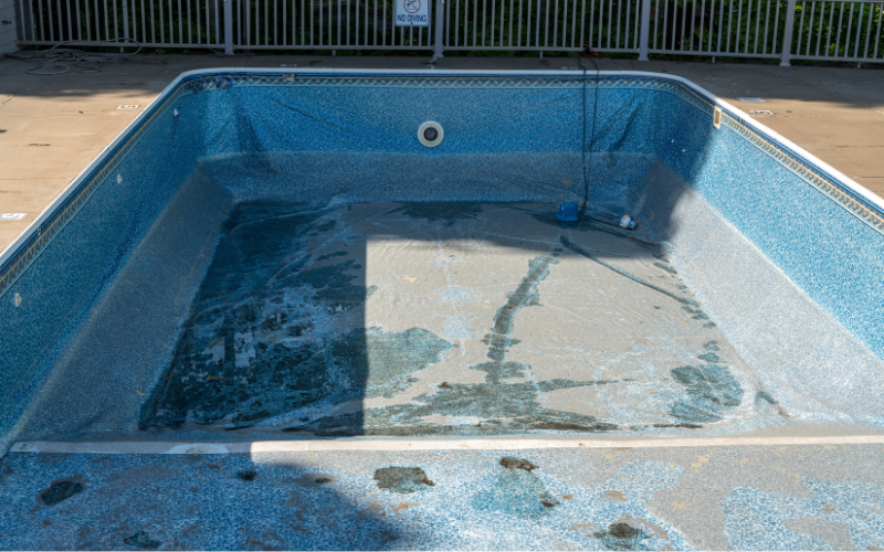Empty pool removal denton tx