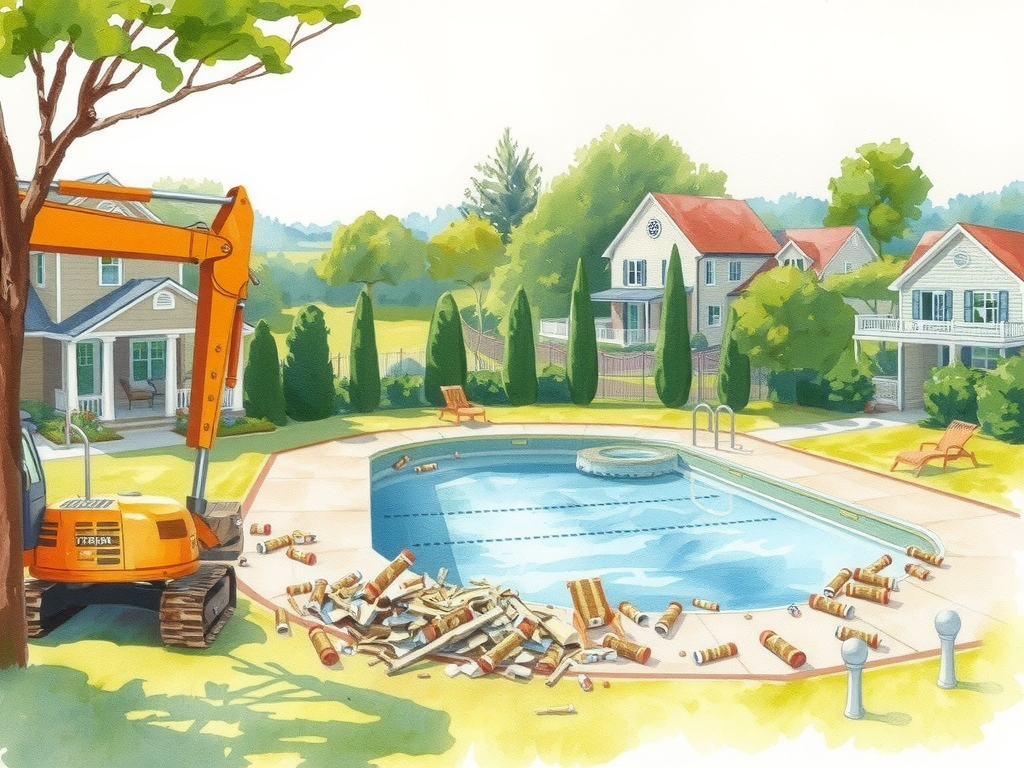 Swimming Pool Demolition Explained