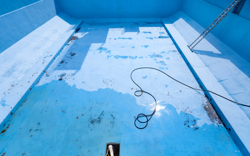 cracked pool construction remove dallas texas